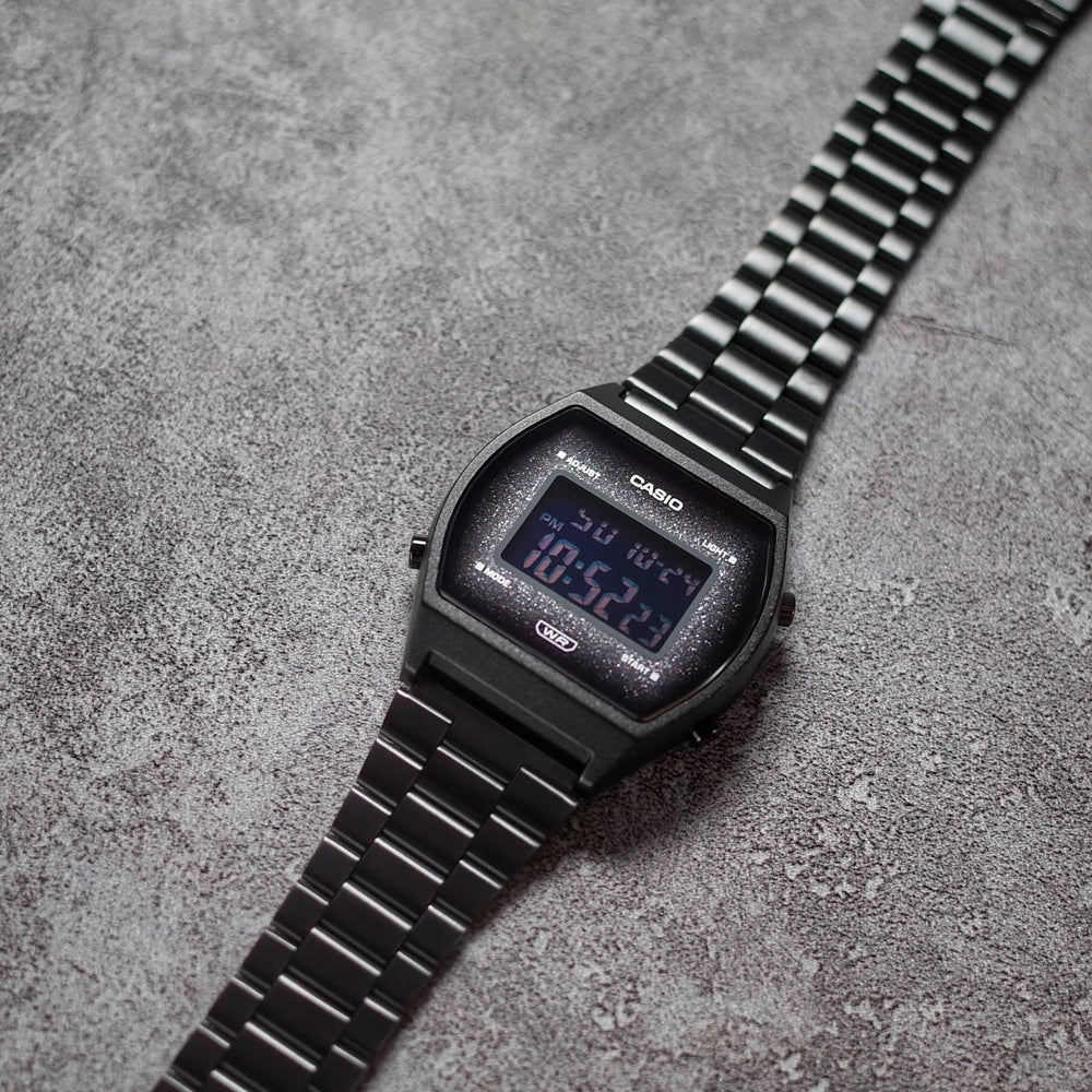 Casio Unisex Gray Stainless Steel Watch, Digital Dial | B640wbg-1bdf by i-watch