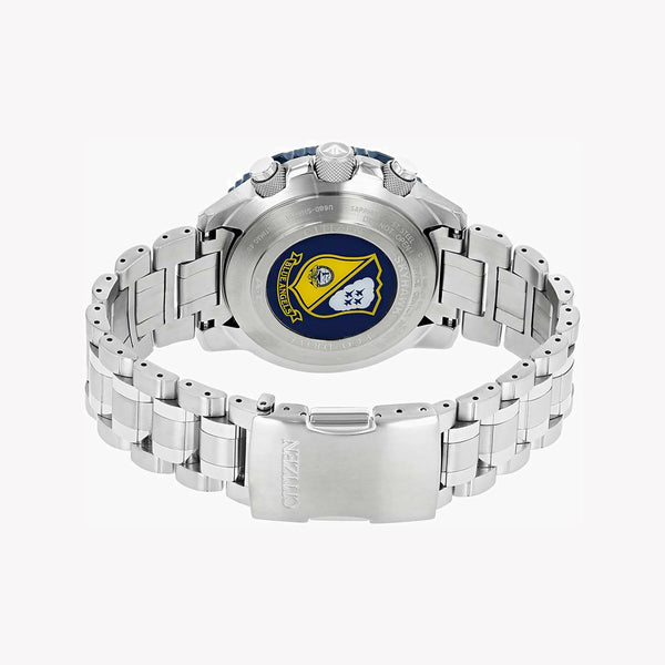 Citizen Men's Grey Stainless Steel Watch, Black Dial | Jy8078-52l by i-watch