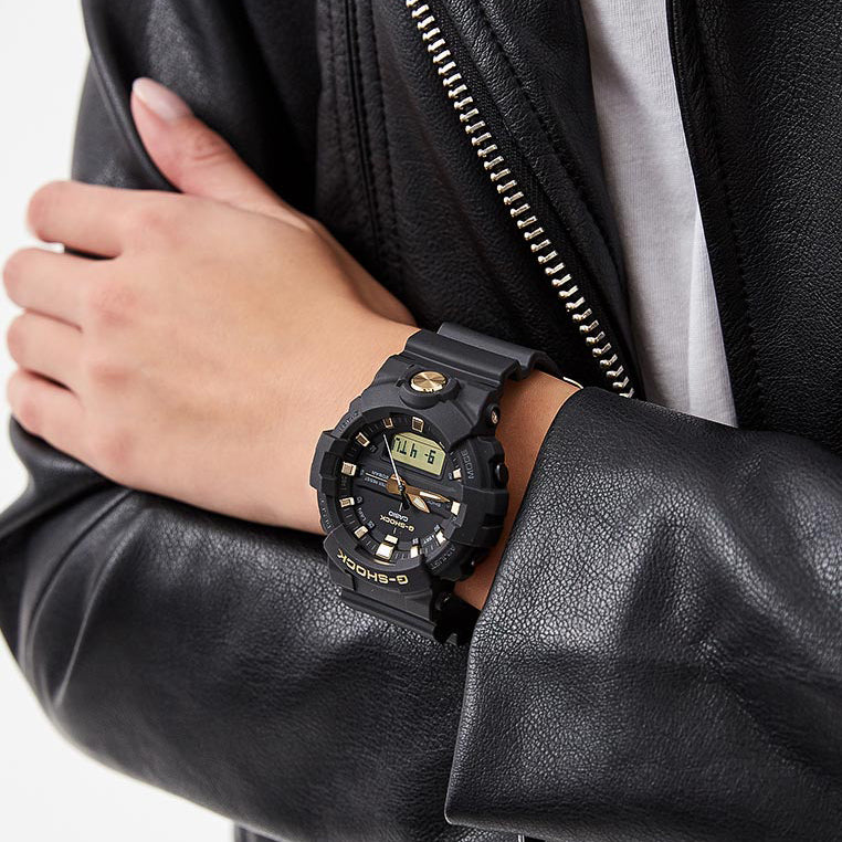 CASIO G-SHOCK GA-810B-1A9DR SPORTY ELEGANCE - MEN'S BLACK ADVENTURE TIMEPIECE-i-Watch-2