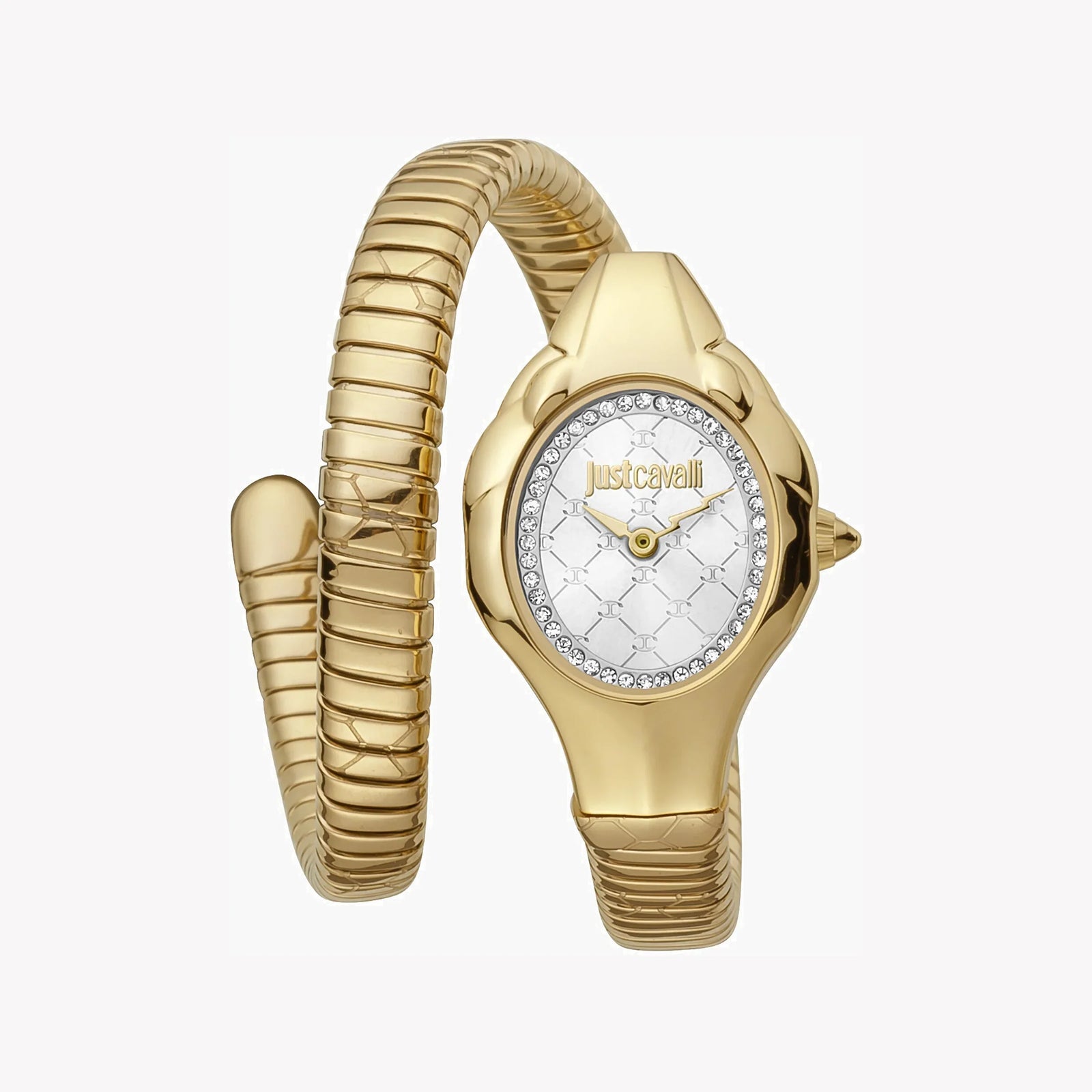 Just Cavalli Women's Gold Stainless Steel Watch, Silver Dial | Jc1l186m0035 by i-watch
