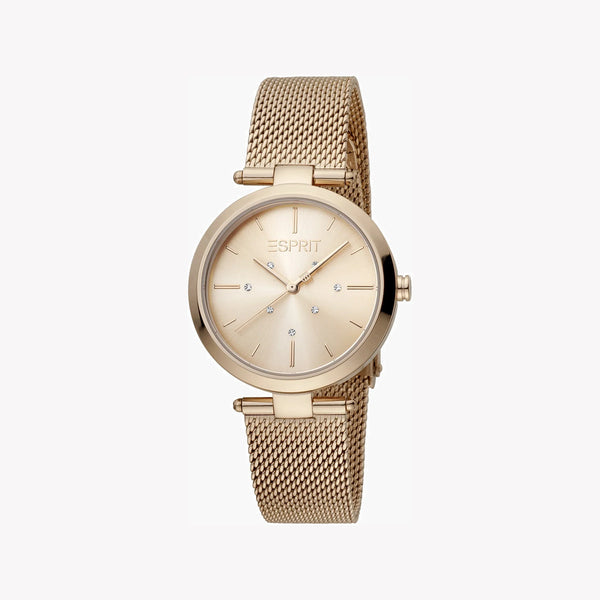 Esprit Women's Rose Gold Watch, Stainless Steel | Es1l195m0065 by i-watch