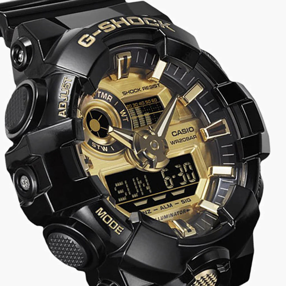 G-Shock Men's Black Digital Watch, Resin Band | Ga-2100-1a1 by i-watch
