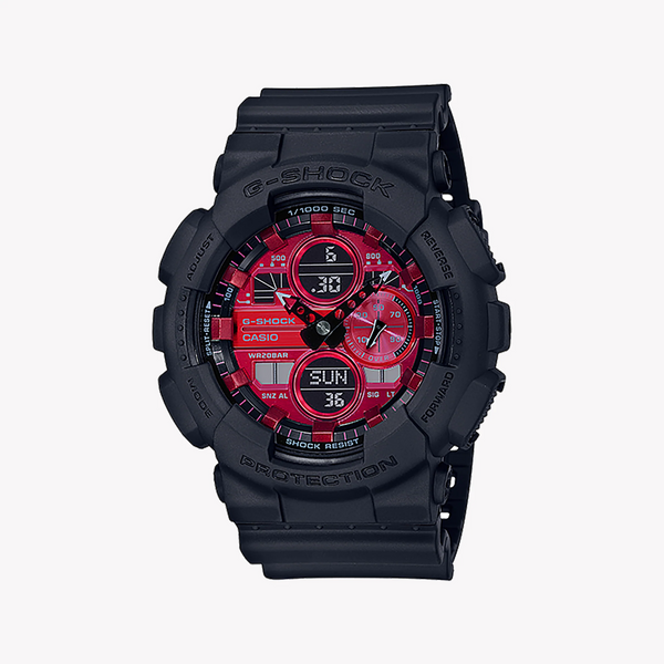 Casio G-Shock Ga-140ar-1adr Bold Resilience - Men's Black Resin Adventure Watch by i-watch