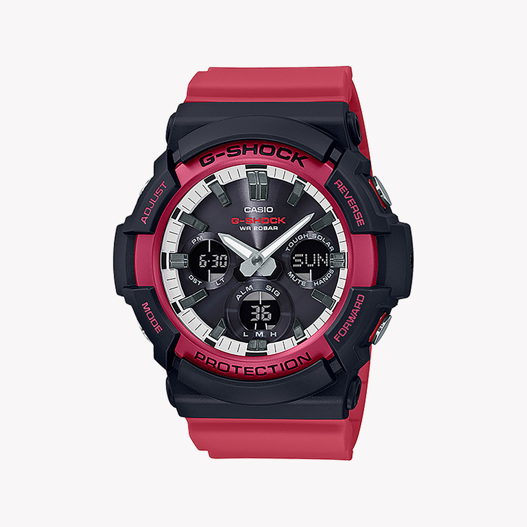 GAS-100RB-1ADR G-SHOCK TIMEPIECE - RUGGED ELEGANCE FOR THE MODERN MAN