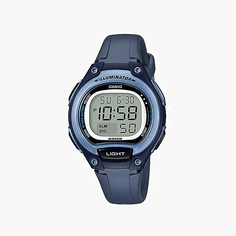 Casio Lw-203-2avdf Sporty Elegance - Vibrant Blue Women's Digital Watch For Adventure & Style by i-watch