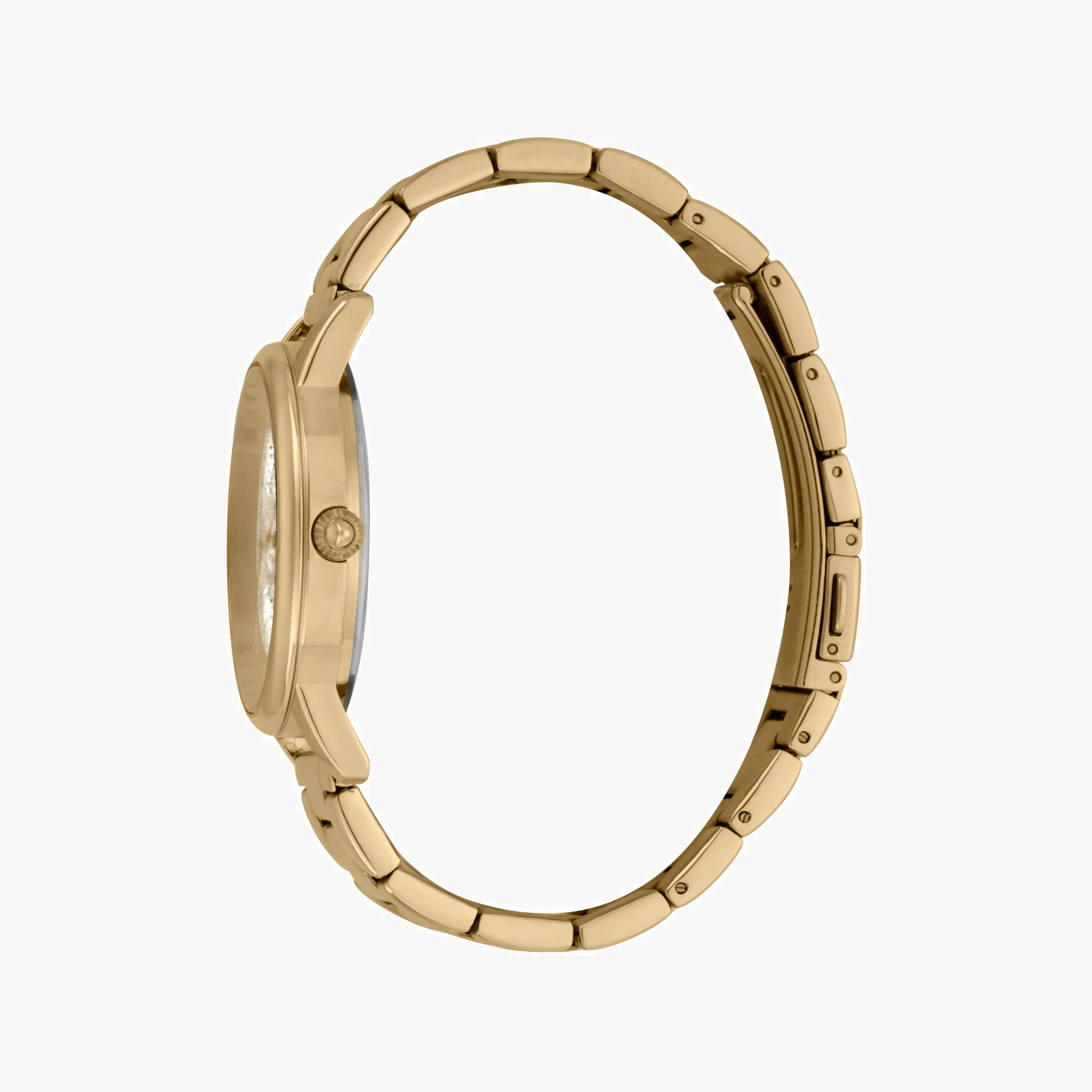 JUST CAVALLI Women's Watch with Gold Metal Case and Gold Stainless Steel Band