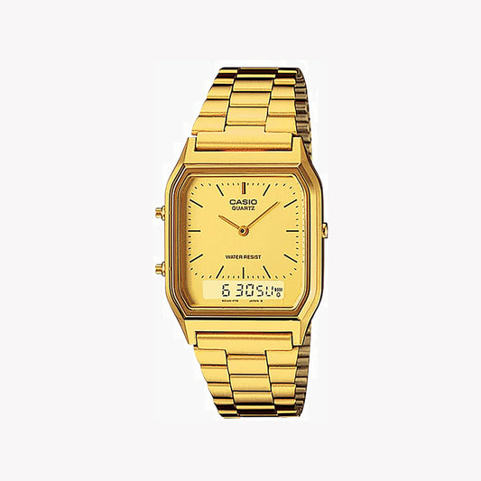 Casio AQ-230GA-9DMQ Vintage Gold Unisex-Uhr