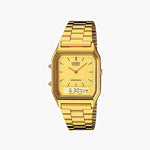 Casio AQ-230GA-9DMQ Vintage Gold Unisex Watch