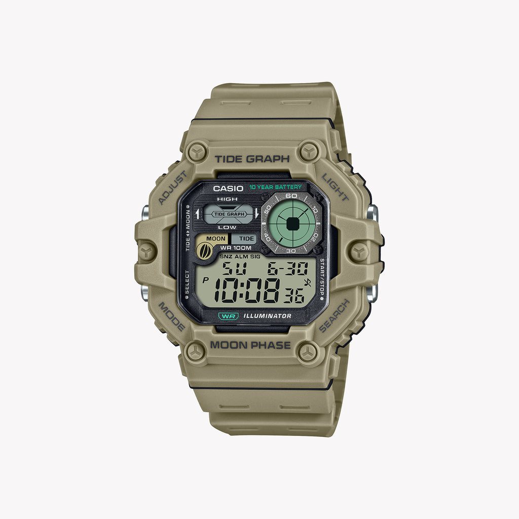CASIO WS-1700H-5AV ADVENTURE READY - RUGGED DIGITAL TIMEPIECE FOR MEN
