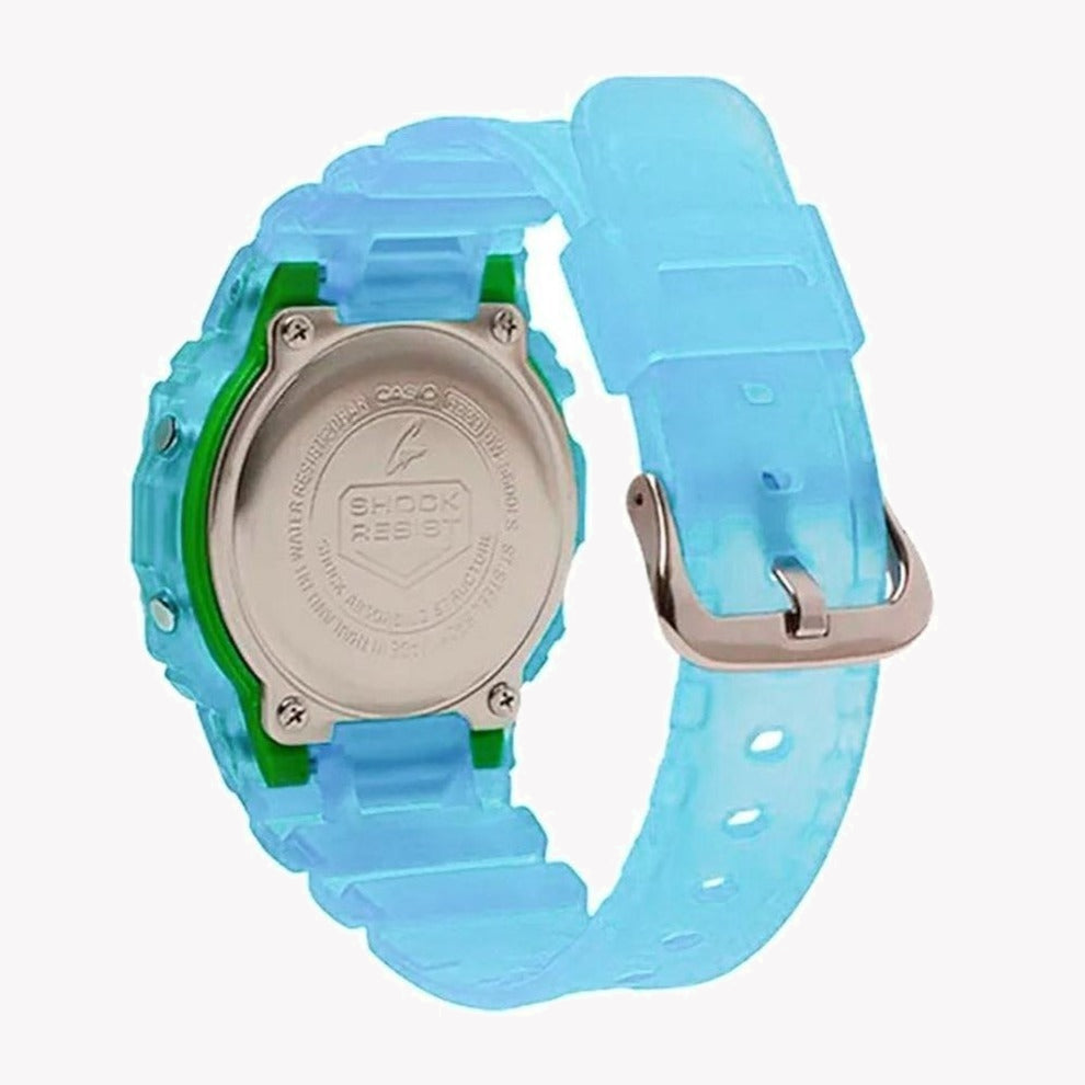 CASIO G-SHOCK DW-5600LS-2DR - VIBRANT BLUE ADVENTURE TIMEPIECE for Men with Resilient Resin Design-i-Watch-2