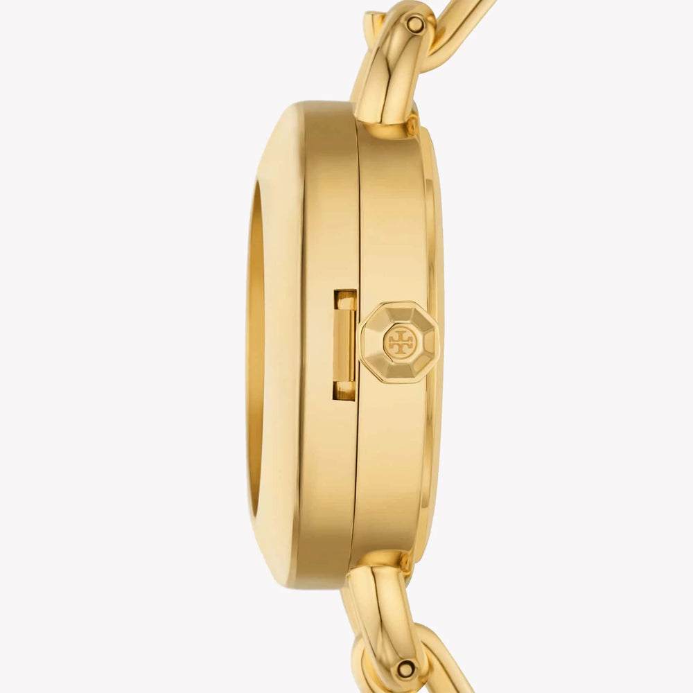 Tory Burch Women's Watch With Gold Stainless Steel Case And Gold Stainless Steel Band by i-watch