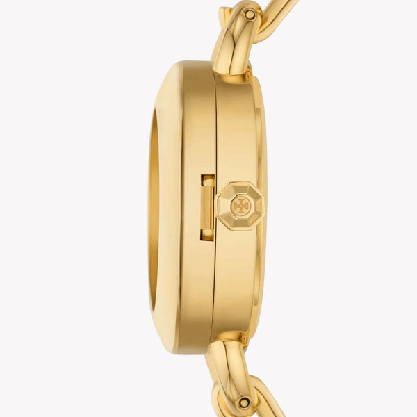 Tory Burch Women's Watch With Gold Stainless Steel Case And Gold Stainless Steel Band by i-watch