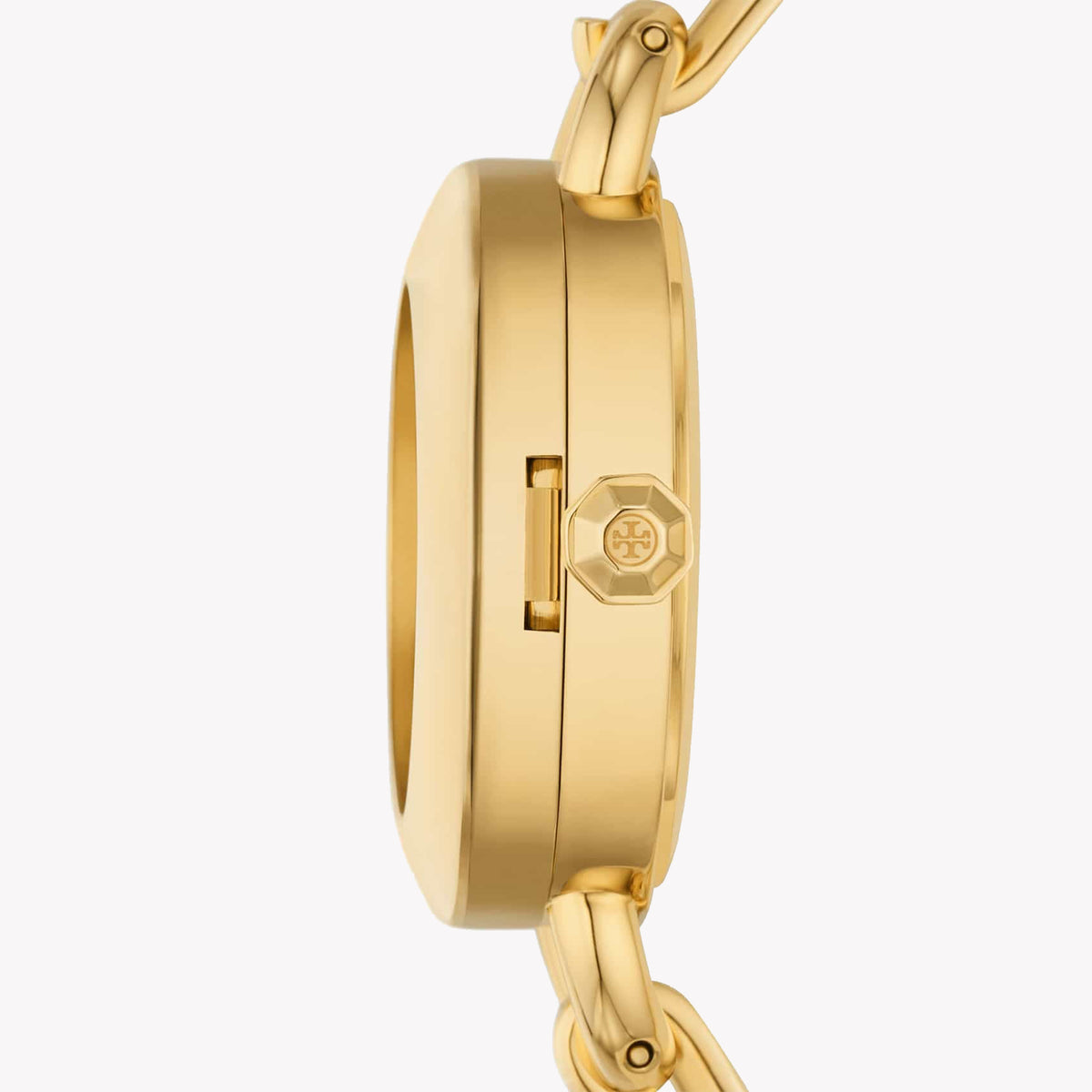 Tory Burch Women's Watch with Gold Stainless Steel Case and Gold Stainless Steel Band