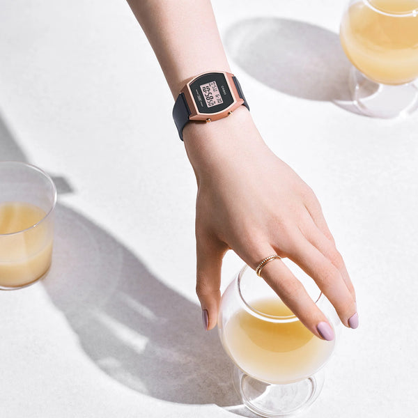 Casio Unisex Rose Gold & Gray Resin Watch | Lw-204-1adf by i-watch