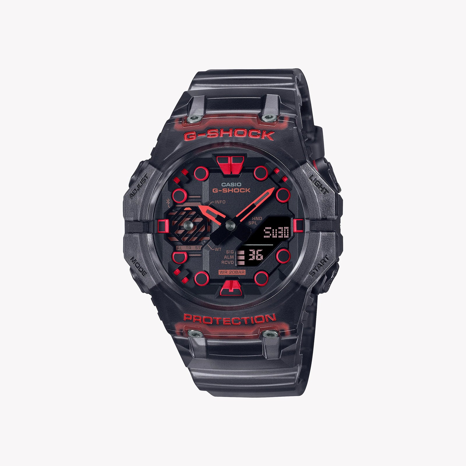 Casio Men's Black Resin Watch, Carbon & Resin | Ga-B001g-1aer by i-watch
