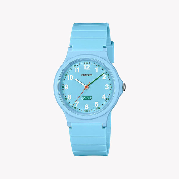 Lq Women's Light Blue Resin Watch, Elegant Design | Lq-24b-2bef by i-watch