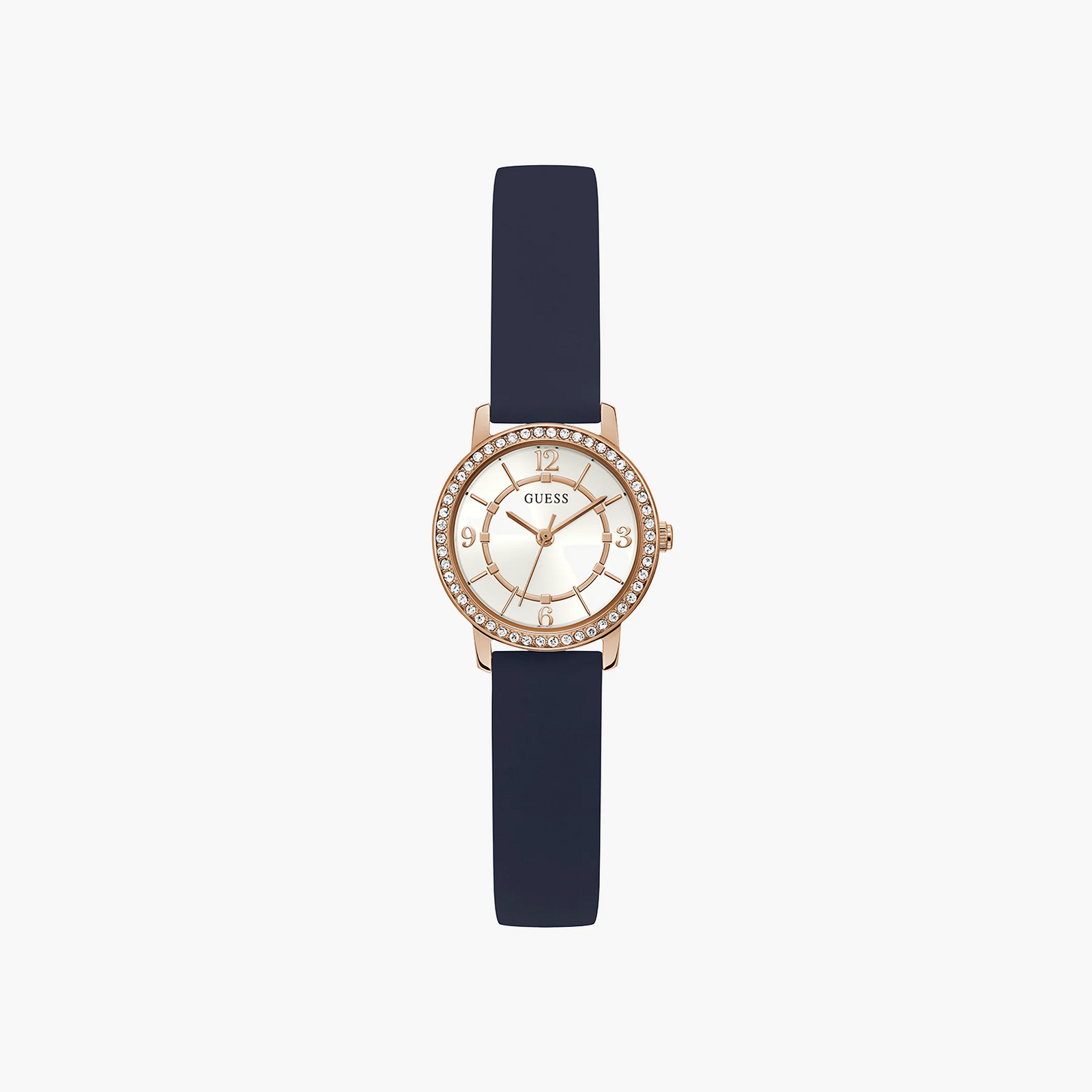 Guess Watches Women's Gold & Black Silicone, Black Dial | Gw0469l2 by i-watch