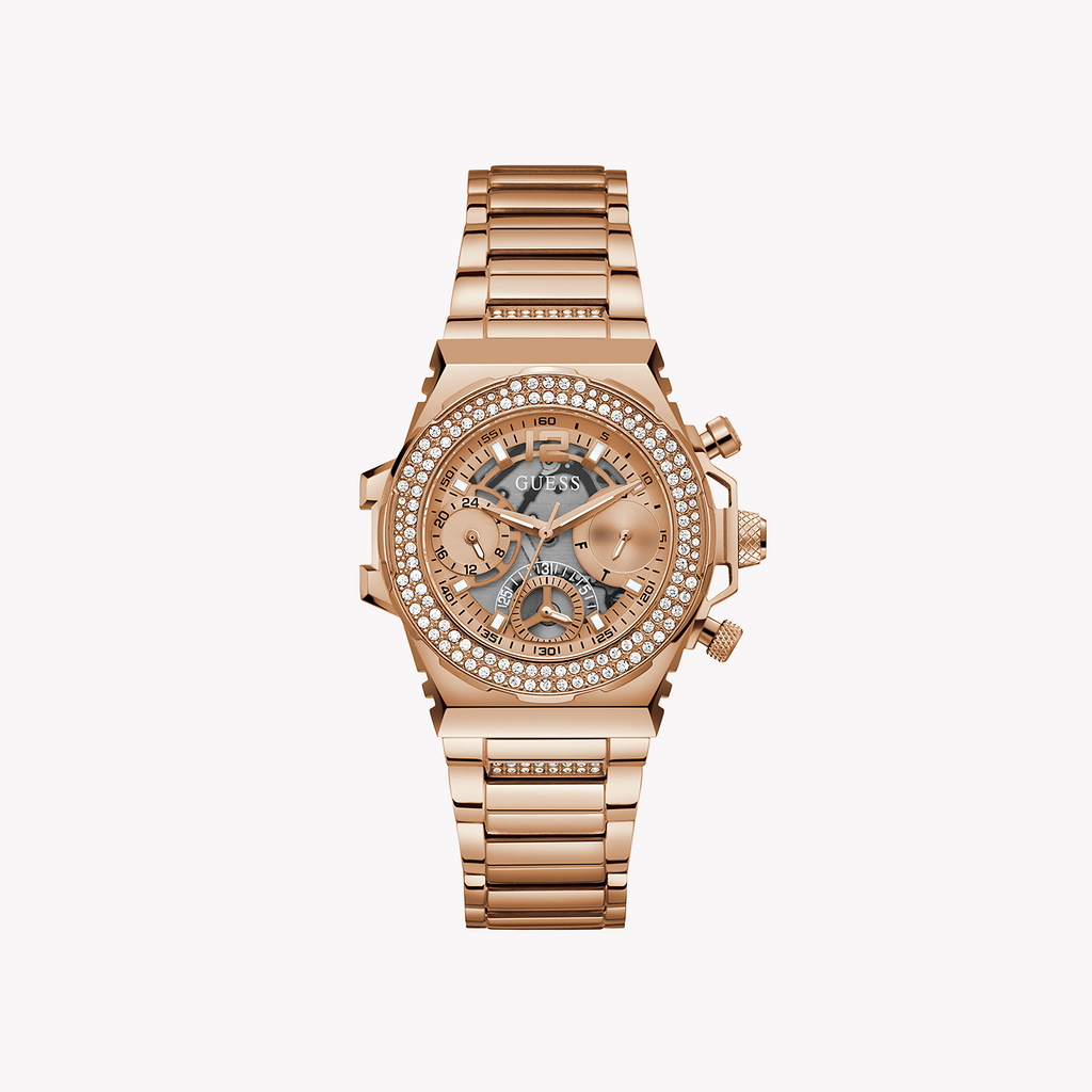 GUESS GW0552L3 ROSE GOLD ELEGANCE - CHIC SOPHISTICATION WOMEN'S TIMEPIECE