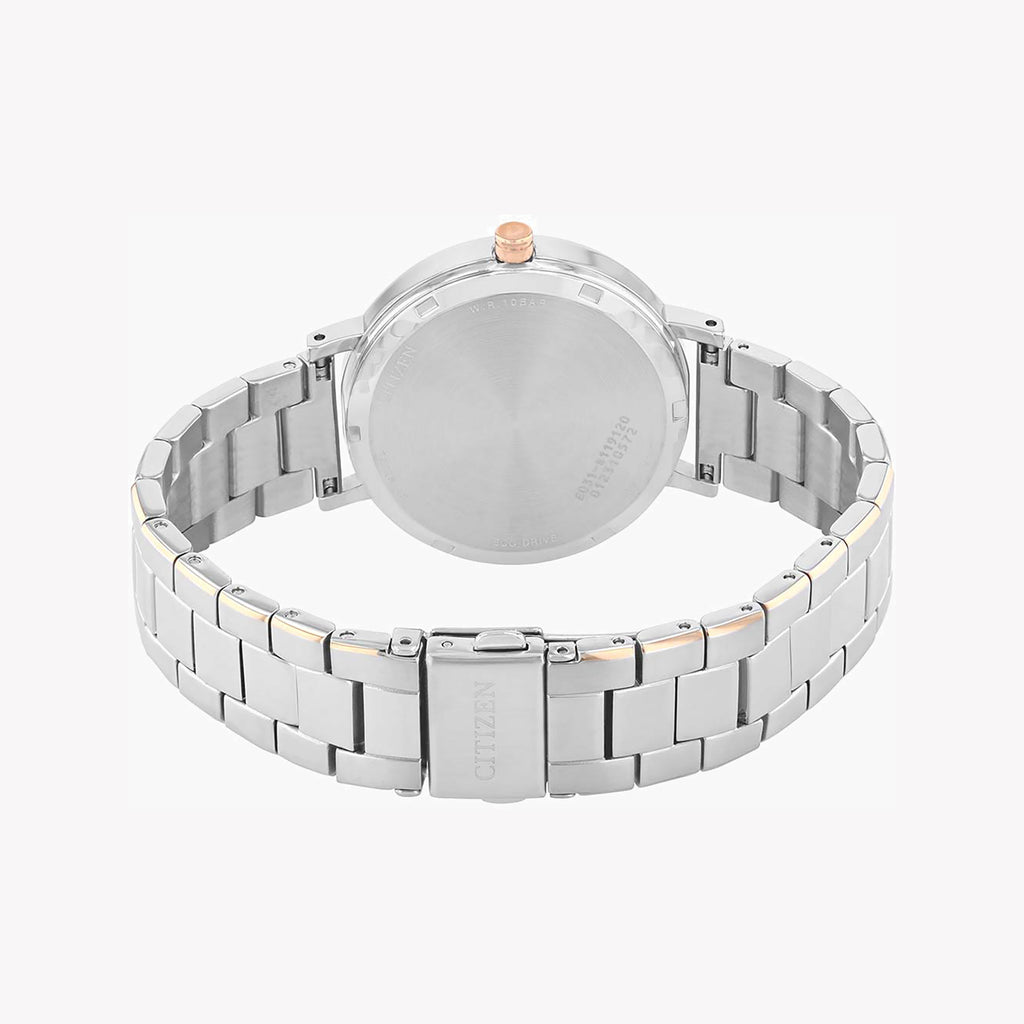 CITIZEN EM0766-50A CHIC PRECISION - ELEGANT ECO-DRIVE WOMEN'S WATCH with Sleek Silver Design & Water Resistance-i-Watch-2
