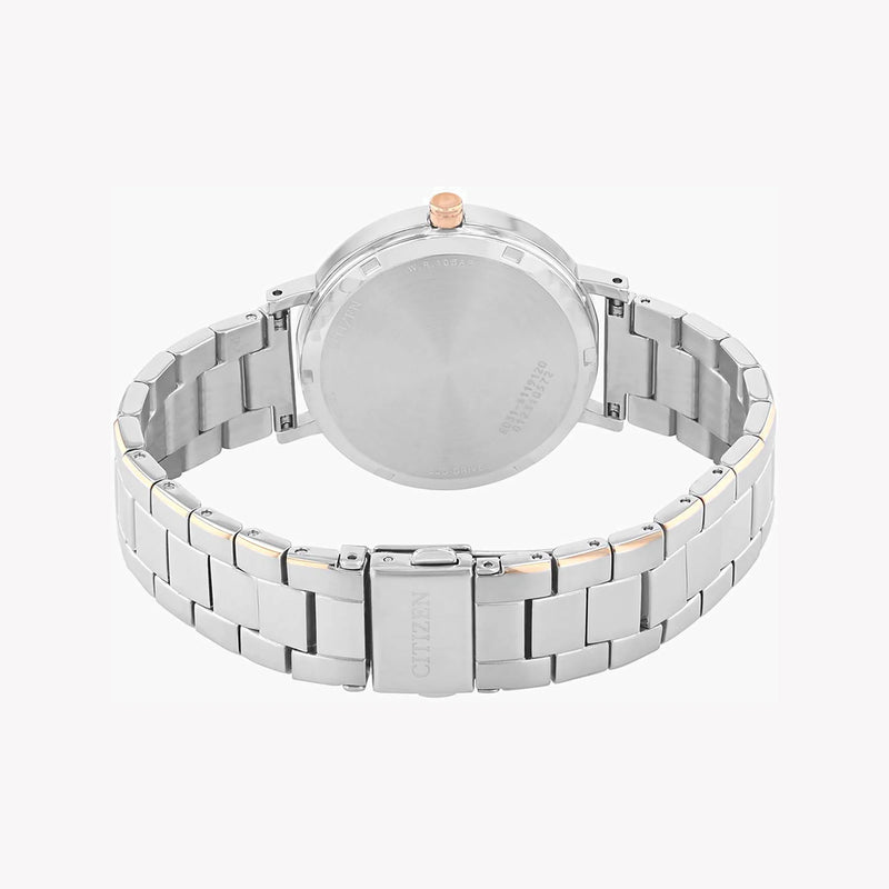 Citizen Em0766-50a Chic Precision - Elegant Eco-Drive Women's Watch With Sleek Silver Design & Water Resistance by i-watch