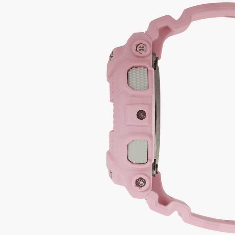 CASIO G-SHOCK GMA-S120NP-4ADR BOLD & BRIGHT - VIBRANT PINK WOMEN'S WATCH with sleek silver dial and sporty resin band-i-Watch-3