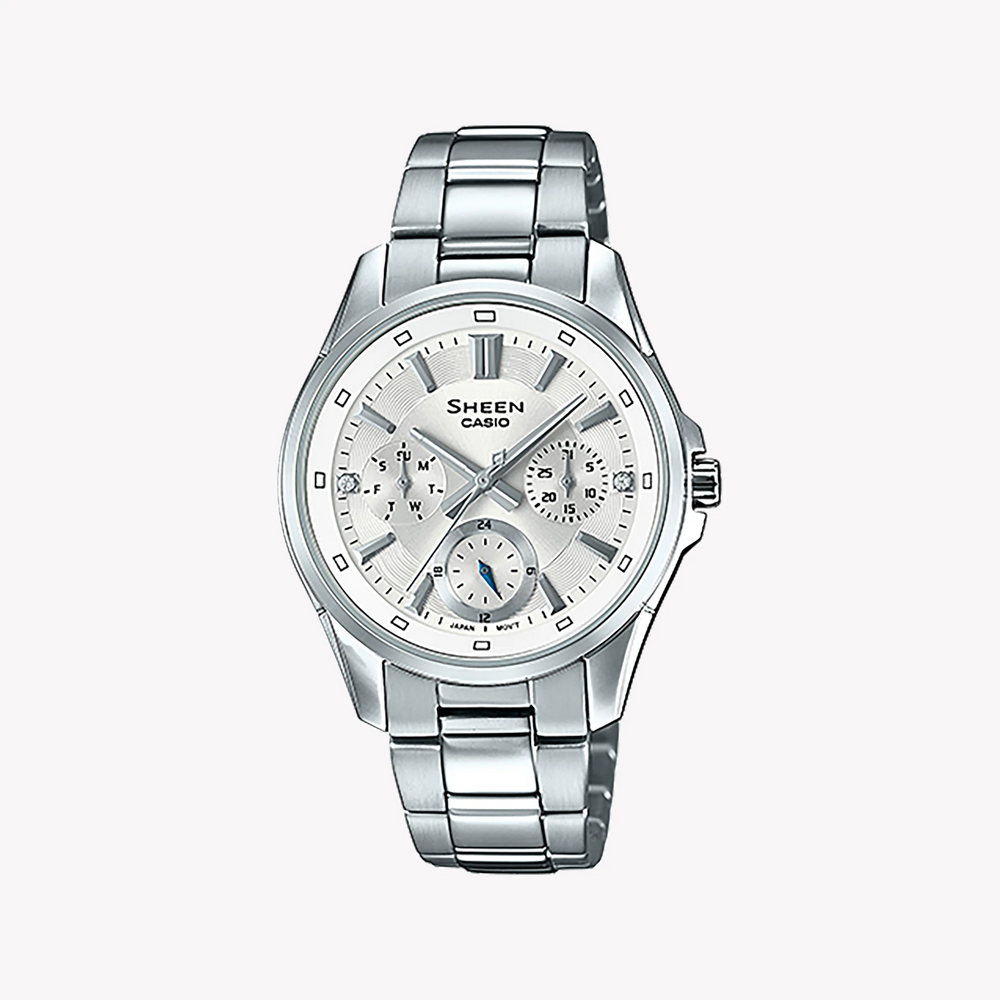 Casio She-3060d-7audr Elegant Adventurer - Sporty Stainless Steel Women's Watch by i-watch