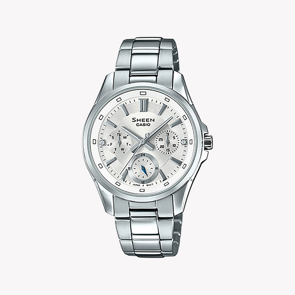 Casio She-3060d-7audr Elegant Adventurer - Sporty Stainless Steel Women's Watch by i-watch