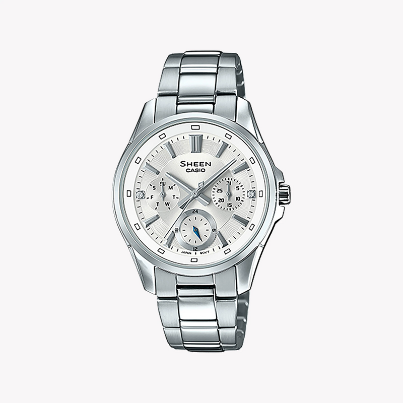 Casio She-3060d-7audr Elegant Adventurer - Sporty Stainless Steel Women's Watch by i-watch