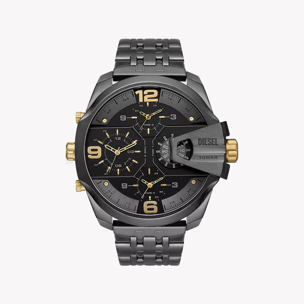 Diesel Men's Black Stainless Steel Watch, Black Dial | Dz7467 by i-watch