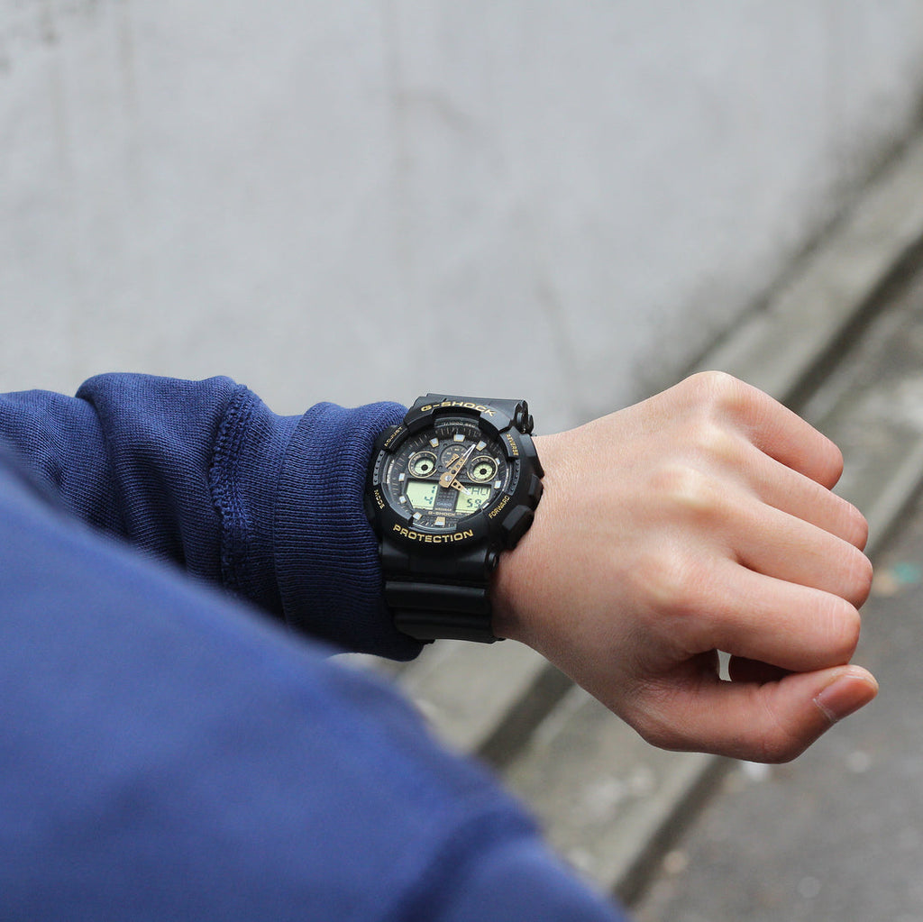 CASIO G-SHOCK GA-100GBX-1A9DR BOLD BLACK - UNSTOPPABLE STYLE & FUNCTIONALITY Men's Watch-i-Watch-2