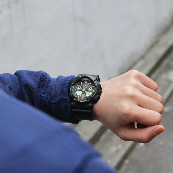 Casio G-Shock Ga-100gbx-1a9dr Bold Black - Unstoppable Style & Functionality Men's Watch by i-watch