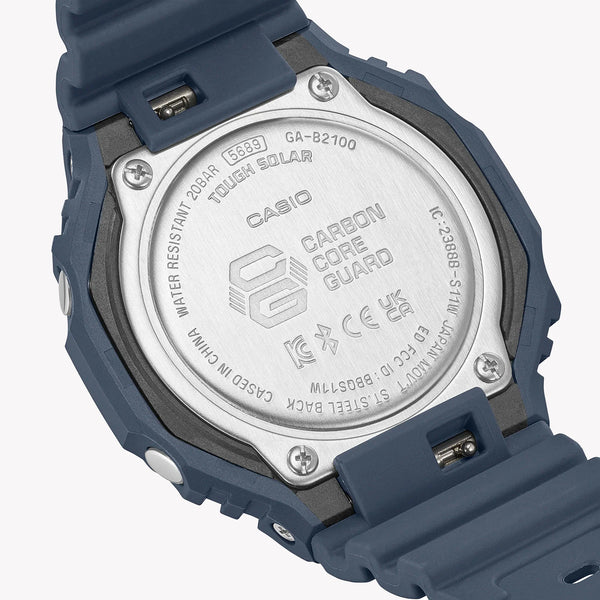 G-Shock Men's Blue Resin Watch, Octagonal Design | Ga-B2100-2adr by i-watch