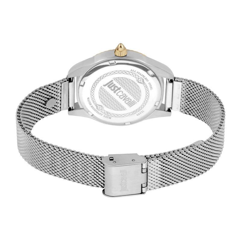 Just Cavalli Women's Silver Stainless Steel Watch, Silver Case | Jc1l133m0095 by i-watch