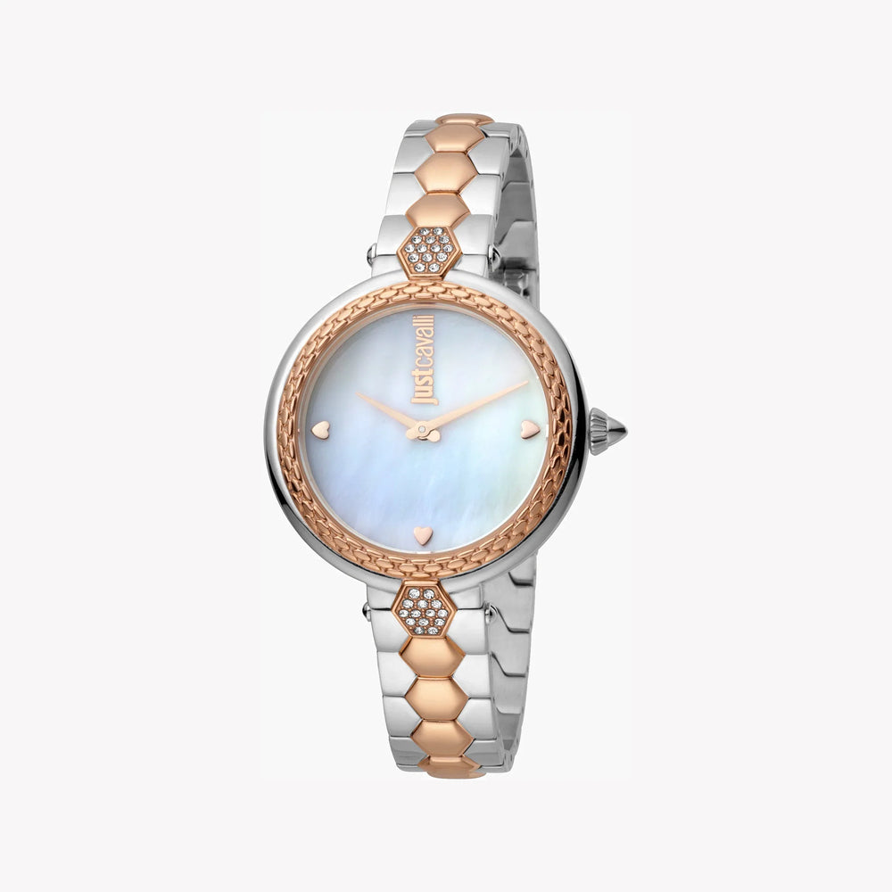 Just Cavalli Women's Rose Gold Stainless Steel Watch, Rose Gold Stainless Steel Case | Jc1l128m0605 by i-watch