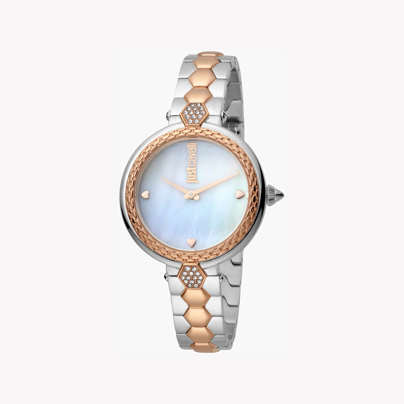 Just Cavalli Women's Rose Gold Stainless Steel Watch, Rose Gold Stainless Steel Case | Jc1l128m0605 by i-watch