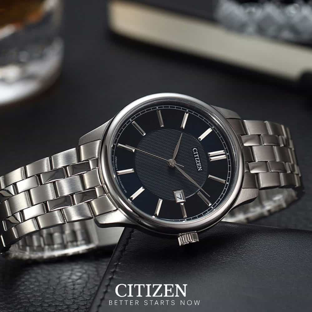 CITIZEN BI1050-56L BOLD PERFORMANCE - STYLISH MEN'S QUARTZ WATCH WITH STAINLESS STEEL BAND-i-Watch-4