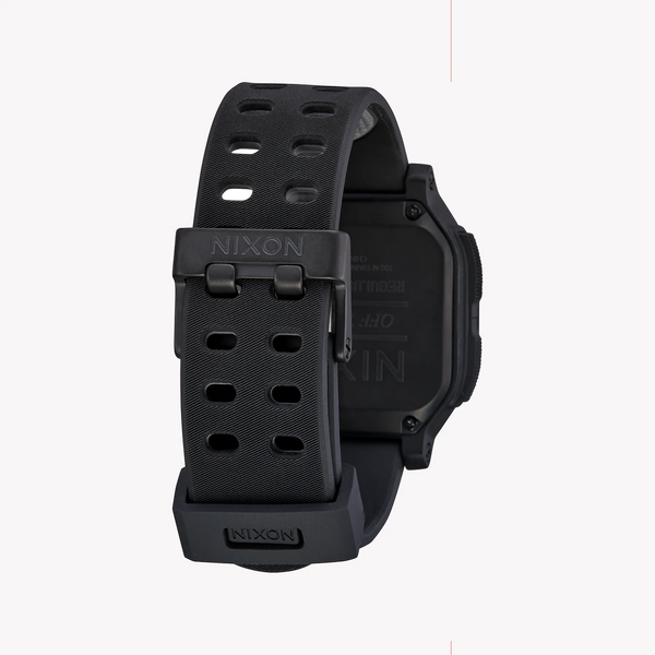 Nixon Men's Black Silicone Watch, Digital Display | A1324-001 by i-watch