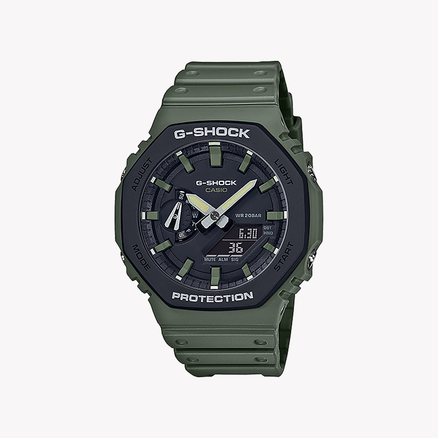 CASIO G-SHOCK GA-2110SU-3A OAK Layered bezel STREET UTILITY MILITARY SERIE Men's Watch