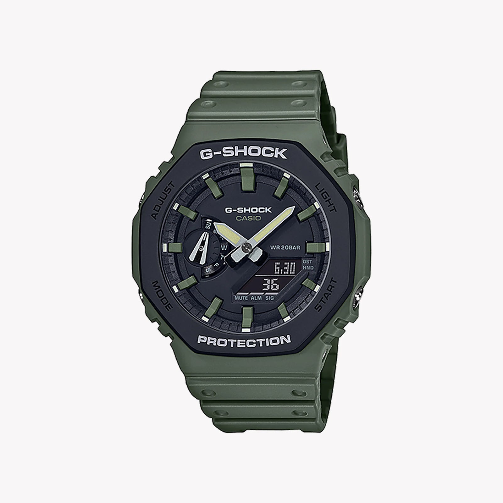 CASIO G-SHOCK GA-2110SU-3AER ADVENTURE READY - RUGGED GREEN MEN'S WATCH