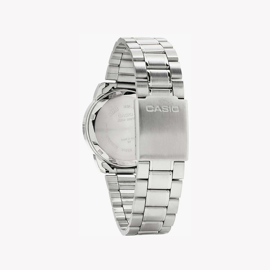 MTP-1221A-1AVEG - ELEGANT TIMEPIECE FOR MEN: CLASSIC STAINLESS STEEL WITH MODERN FUNCTIONALITY-i-Watch-2
