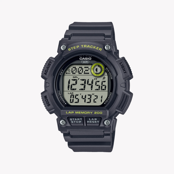 Casio Men's Black Resin Watch, Digital Dial | Ws-2100h-8avdf by i-watch