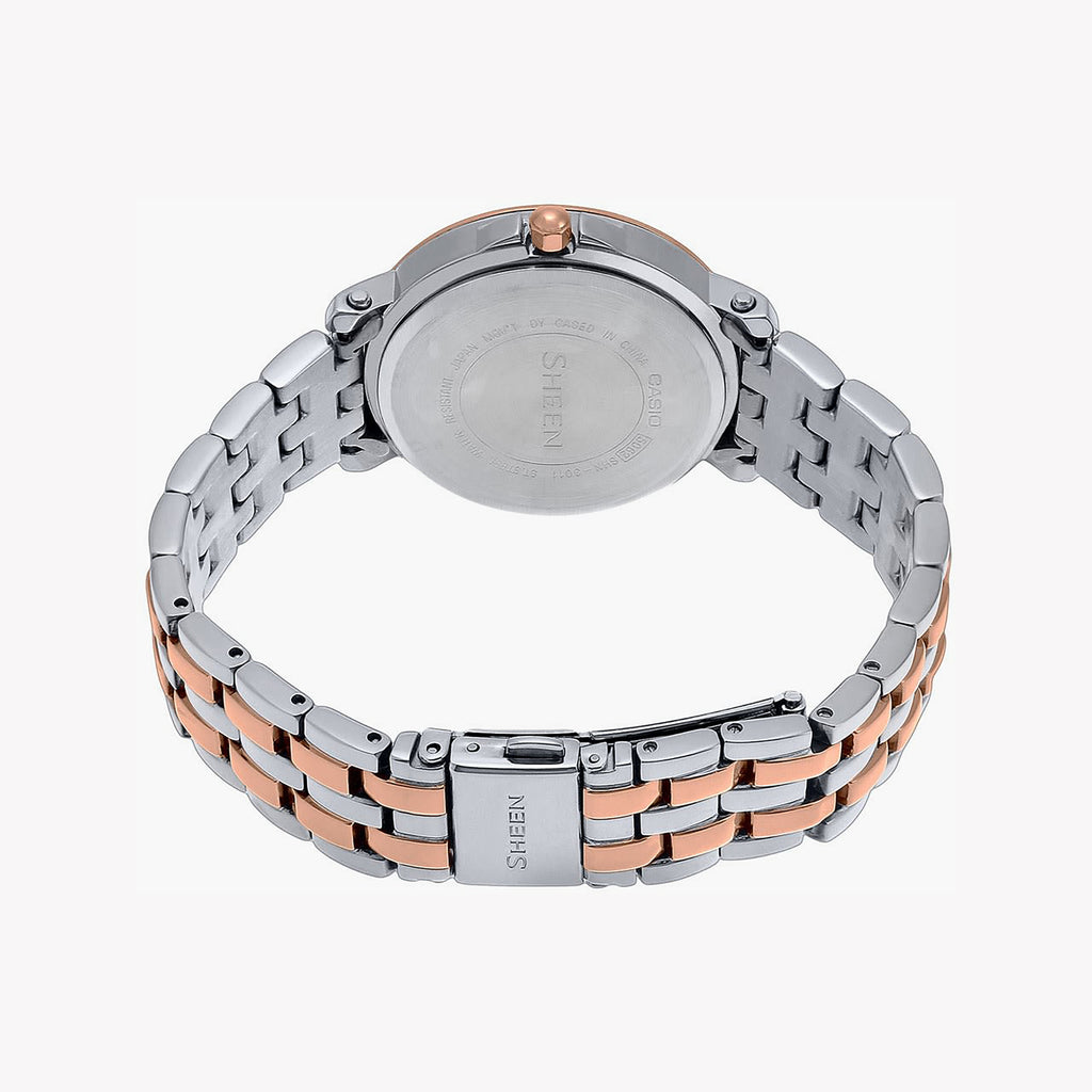 CASIO SHN-3011SG-7ADR SPORTY ELEGANCE - ROSE GOLD & SILVER WOMEN'S TIMEPIECE-i-Watch-4
