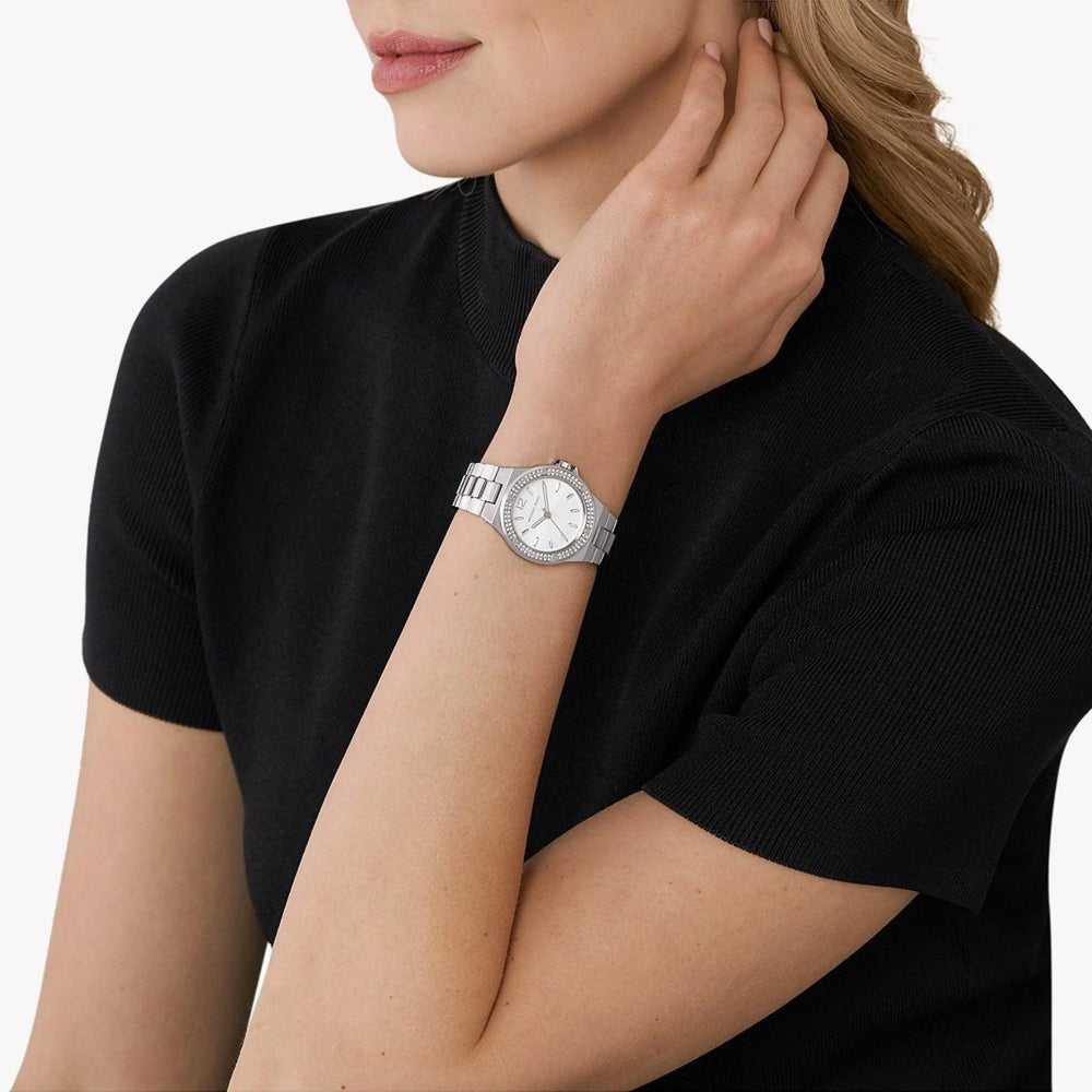 Michael Kors Women's Silver Stainless Steel Watch, Silver Dial | Mk7280 by i-watch