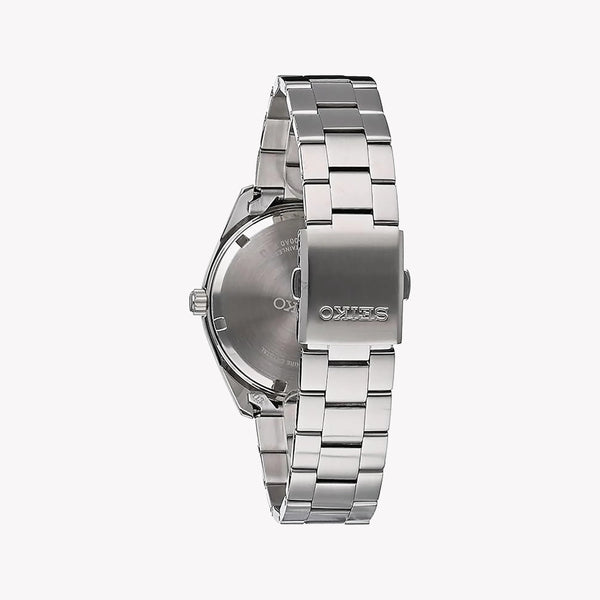 Seiko Women's Silver Stainless Steel Watch, White Dial | Sur349p1 by i-watch