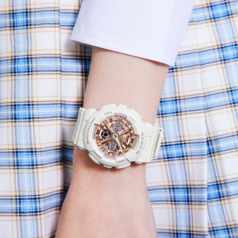 Ba-130sp-7adr Baby-G - Playful & Rugged Women's Watch For Every Adventure by i-watch