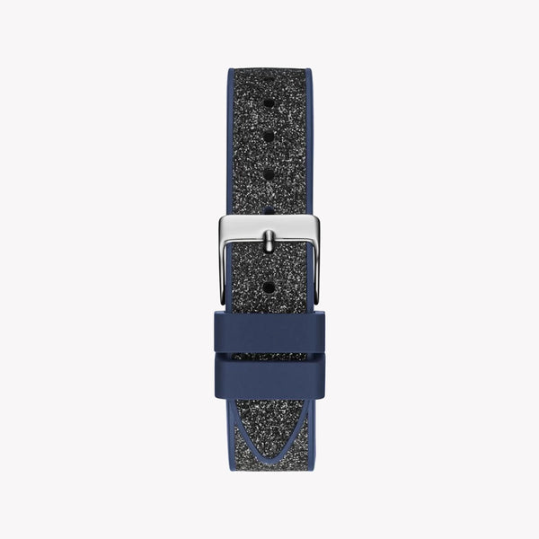 Guess Women's Silver Stainless Steel, Glitzy Silicone | Gw0313l1 by i-watch