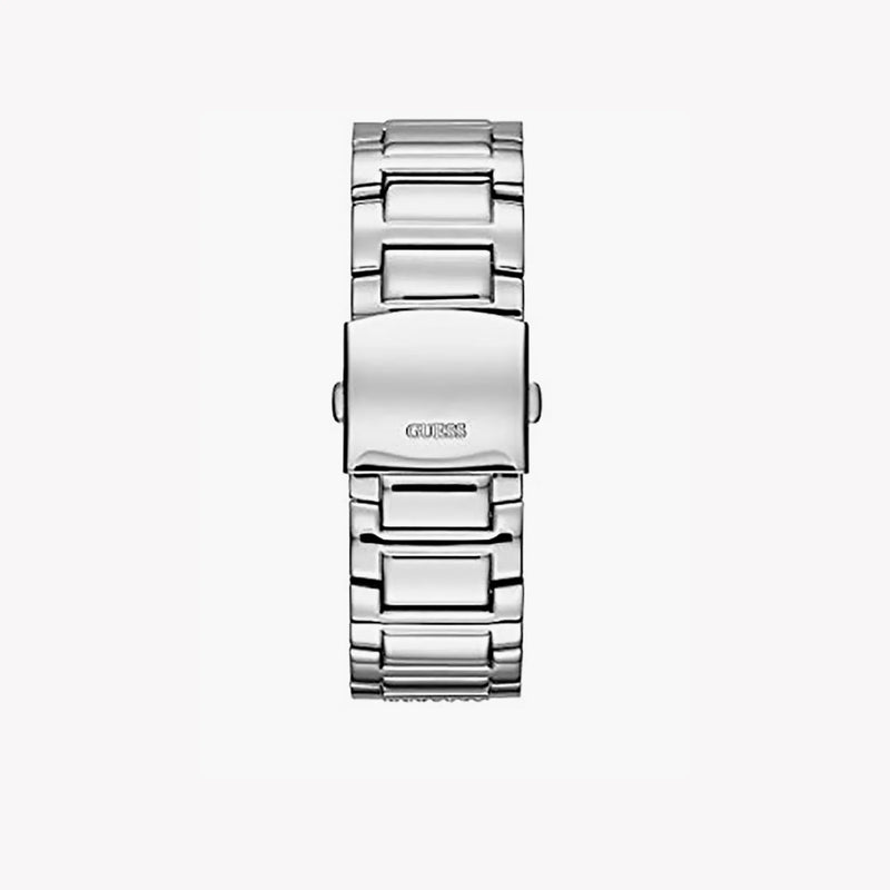 Guess Men's Silver Stainless Steel Watch, Silver Dial | W0799g1 by i-watch