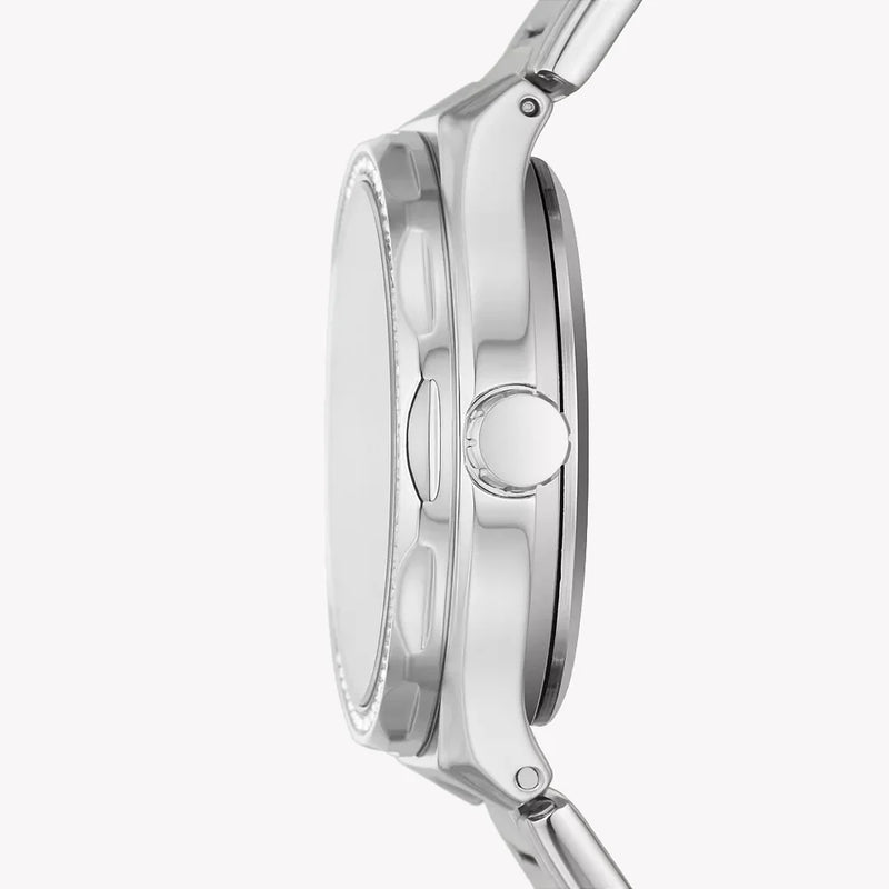 Fossil Women's Silver Stainless Steel Watch, White Dial | Bq3788 by i-watch