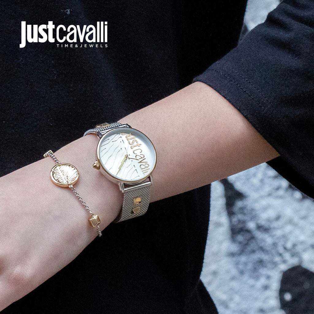 JUST CAVALLI Women's Watch with Metal Metal Case and Silver Stainless Steel Band-i-Watch-6