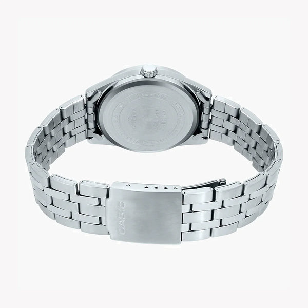 Casio Mtp-1335d-1avdf Sporty Elegance - Men's Stainless Steel Watch With Black Dial by i-watch